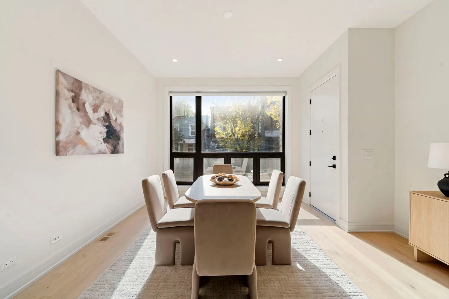 Staged home at 2852 W Lyndale, Logan Square
